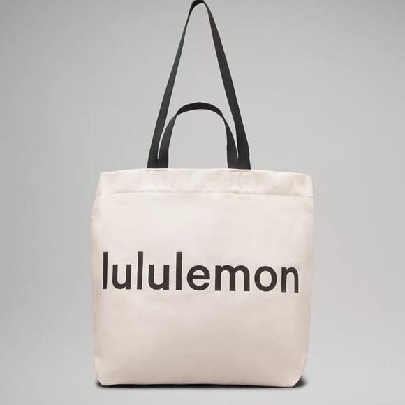 lululemon athletica Handbags - Lululemon Double Handle Canvas Tote Bag 17L
